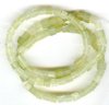 16 inch strand of 4x4mm New Jade Cubes
